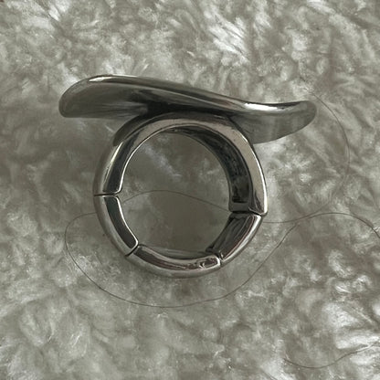 Silver Coin Ring