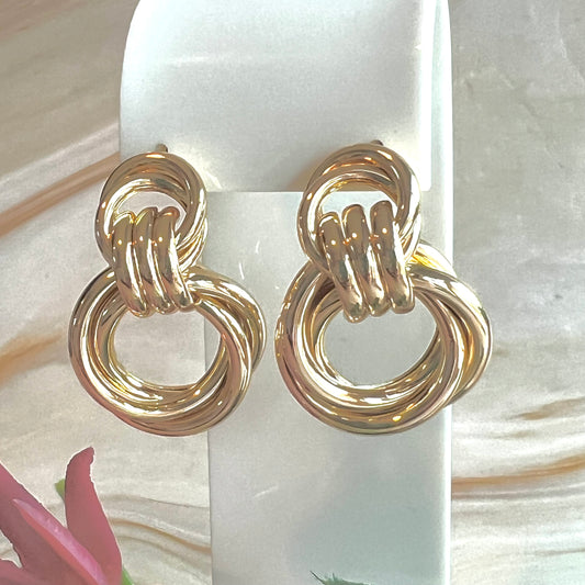 Double Rings Earrings