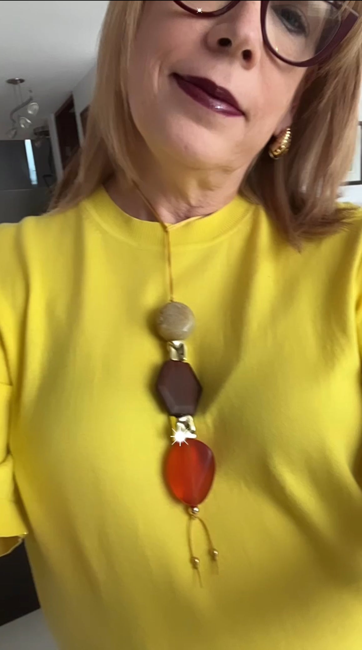 Autumn Tones Long Necklace