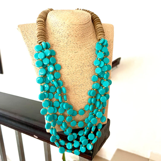 Bettany  Turquoise Necklace