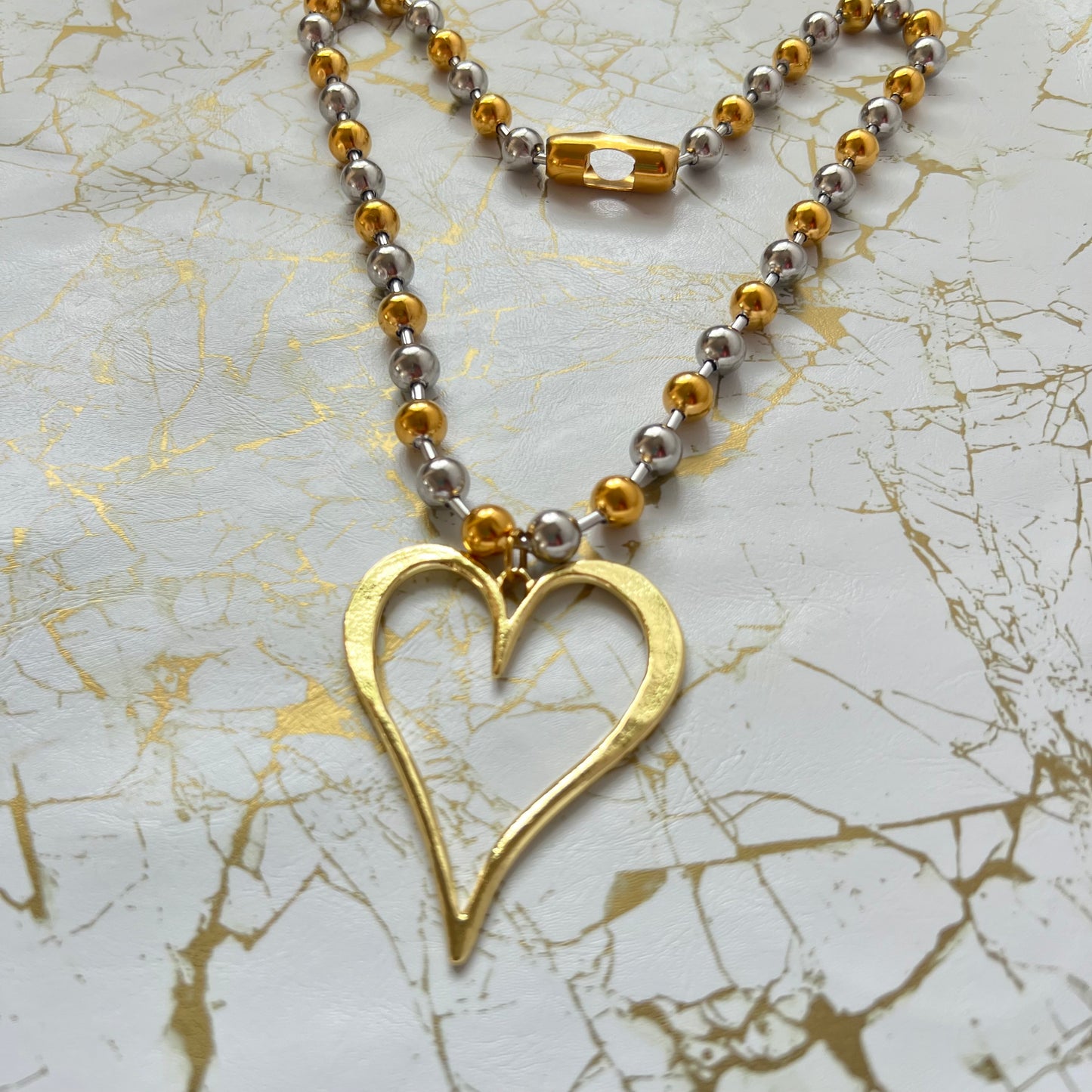 Elaine  Heart Necklace