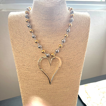 Elaine  Heart Necklace