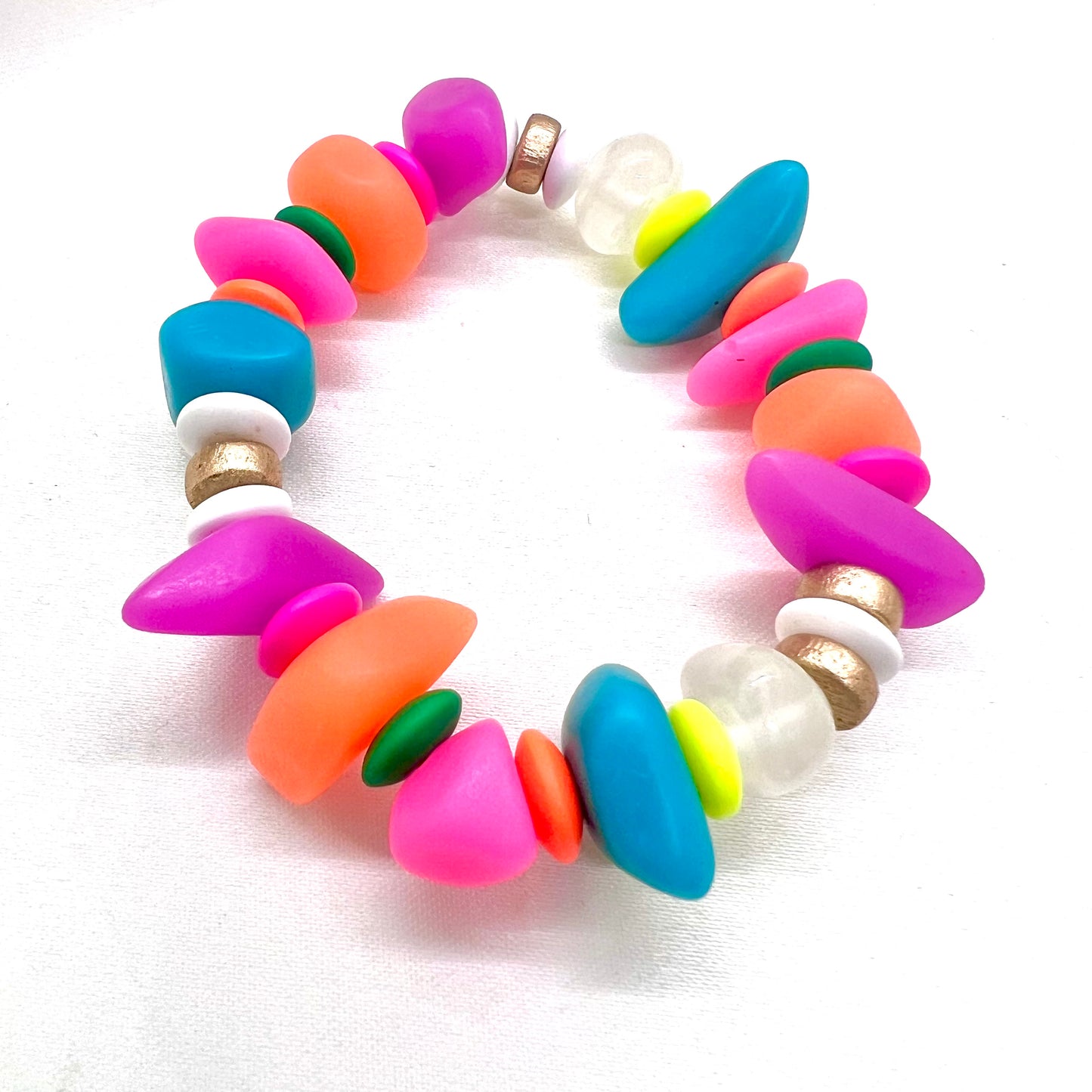 Resin Chips Bracelet