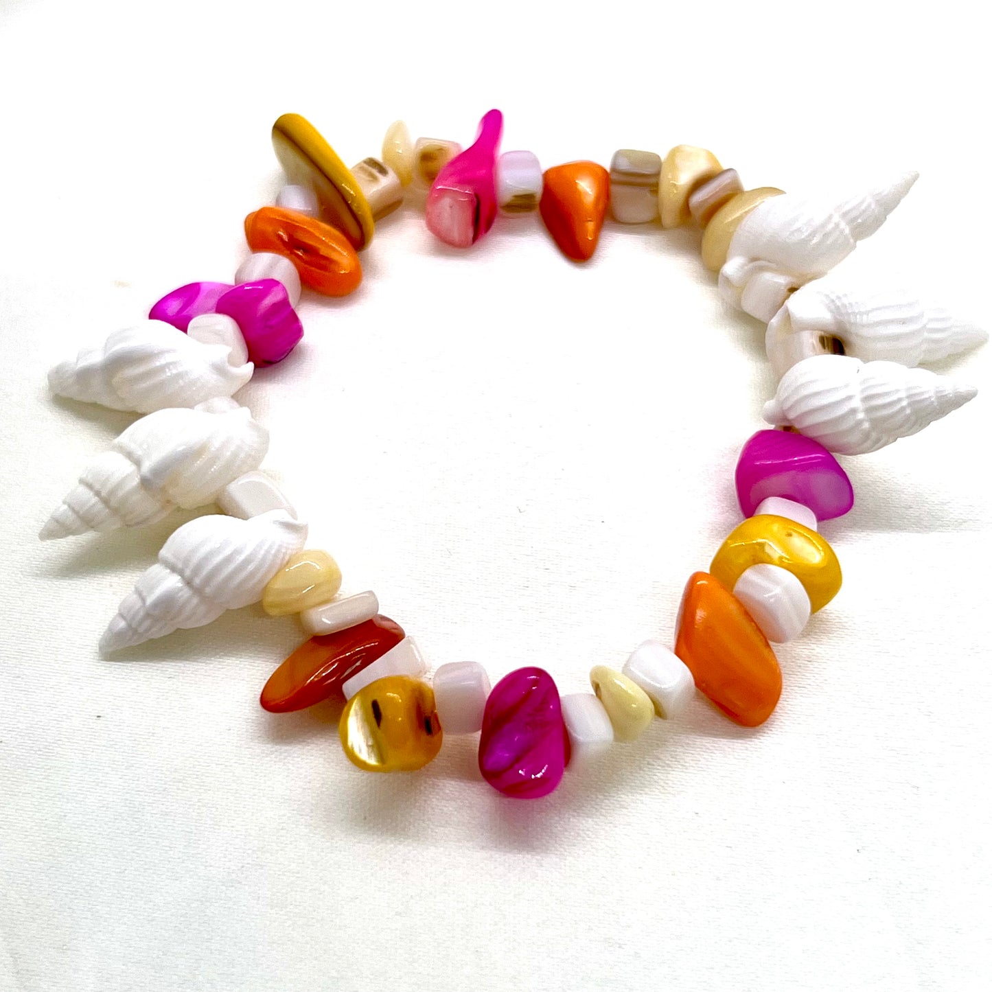 Shell and Chips Bracelet