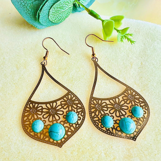 Turquoise Chandelier Earring