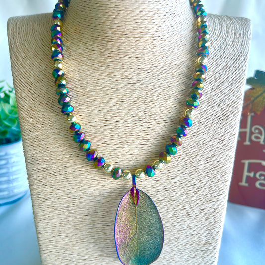 Rainbow Fall Necklace